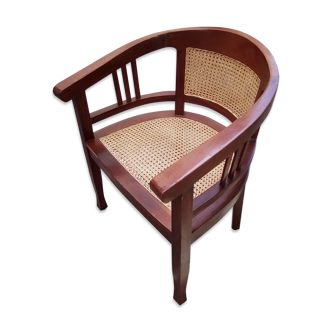 Fauteuil cannelé