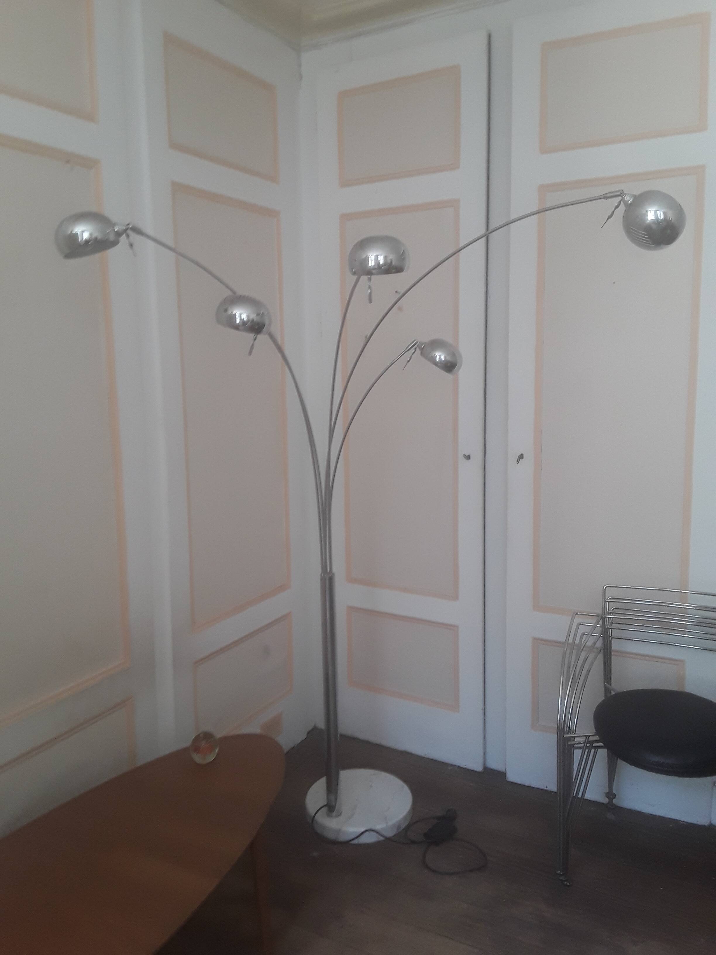 Lampadaire muguet vintage