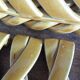 FPP Vallauris barbotine trivets, bottle coasters and knife holders