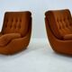 Pair of vintage mid-century Atlantis armchairs, 1960s