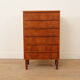 Vintage Danish chest of drawers | Teak | 6 drawers | 105 cm