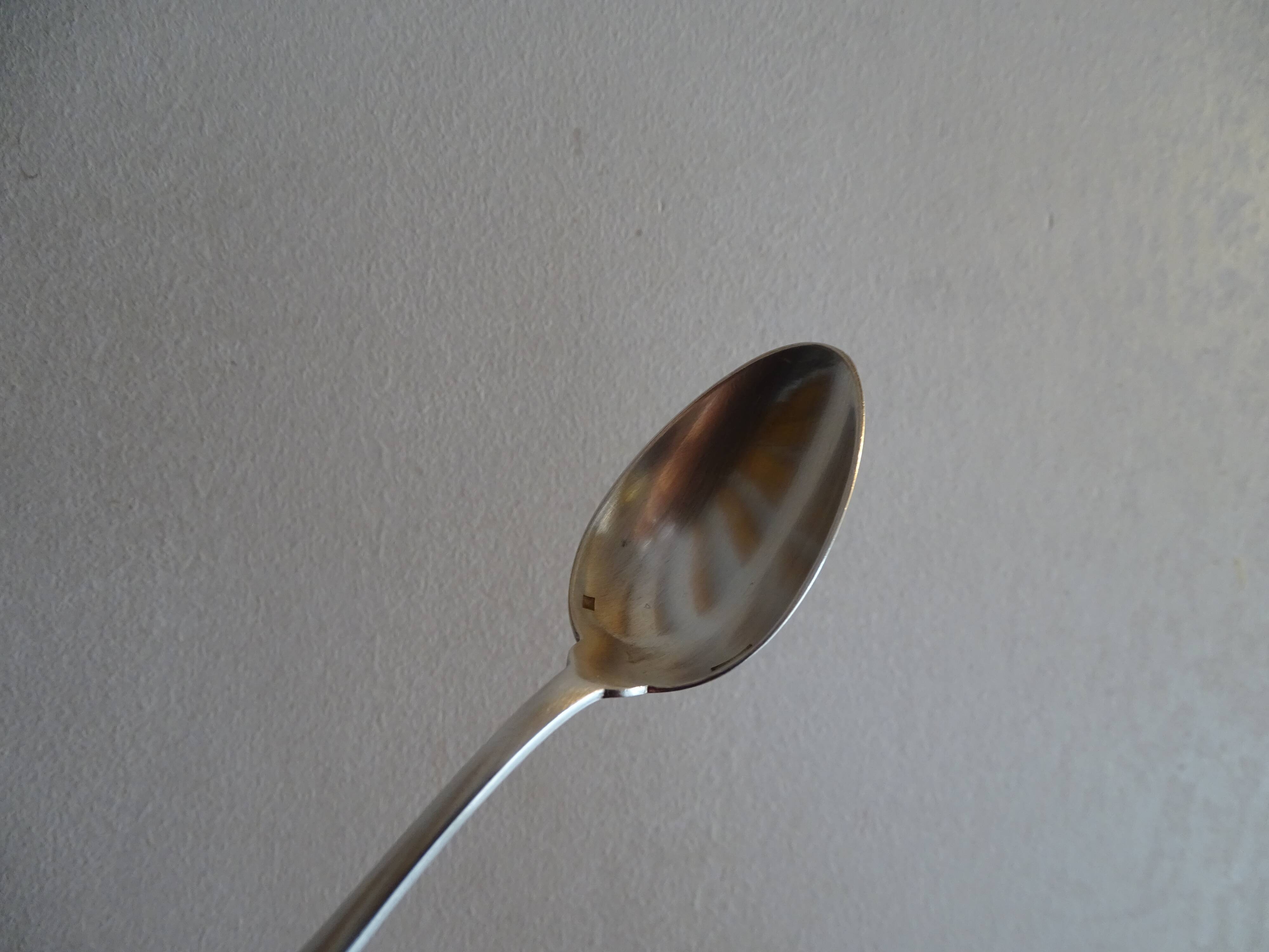 6 cuillères à dessert christofle, modèle japonais