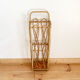 Porte-parapluie vintage en rotin