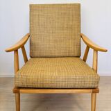 Fully restored boomerang lounge armchair by ton from czechoslovakia 1960’s
