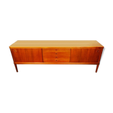h. w. klein for bramin danish modern teak SIDEBOARD credenza 60s