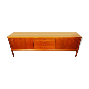 h. w. klein pour bramin danois moderne en teck BUFFET crédence années 60