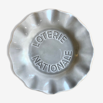 Cendrier vintage Loterie Nationale 60