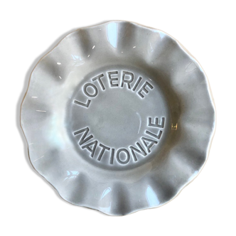 Cendrier vintage Loterie Nationale 60