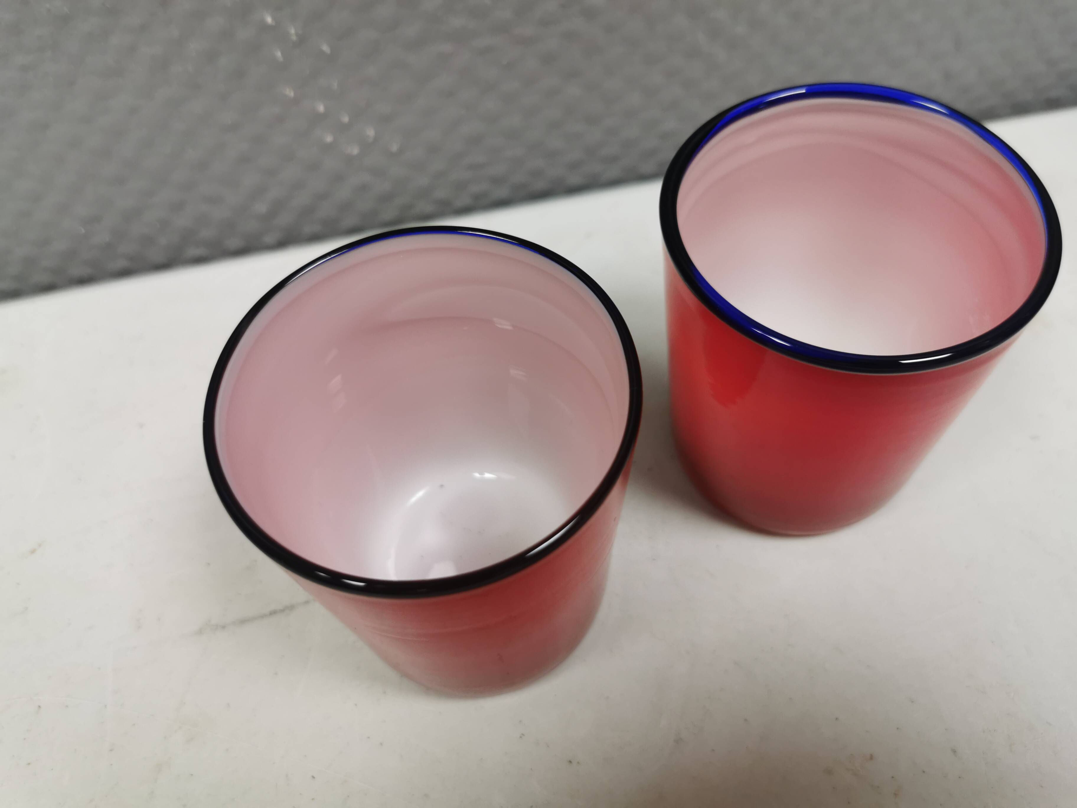 A set of beautiful handmade tea light holders from Villeroy & Boch.
