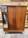 Vintage sliding door wardrobe with mirror - 1970s