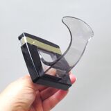 Pair of plexiglass hooks 70s