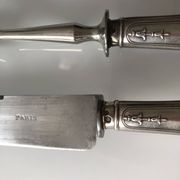 Silver leg of lamb service