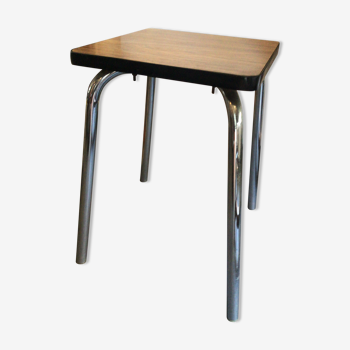 Tabouret en métal et formica