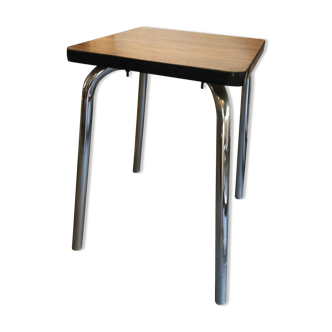 Metal and formica stool