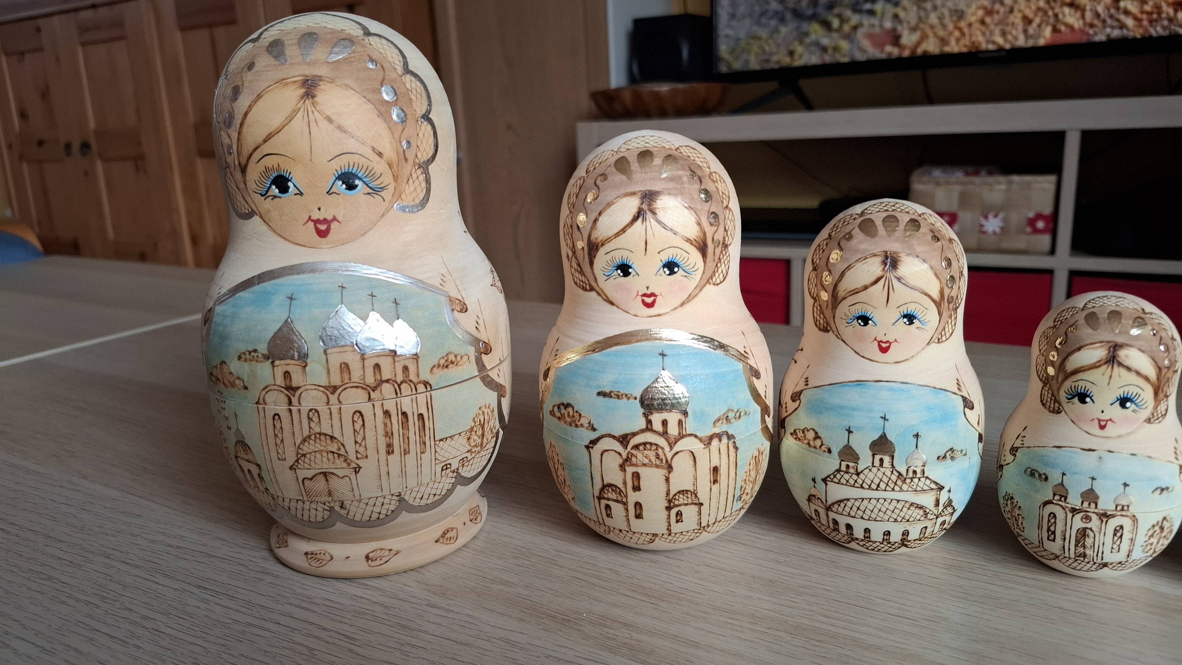 Russian matryoshka dolls