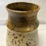 Handcrafted stoneware vase