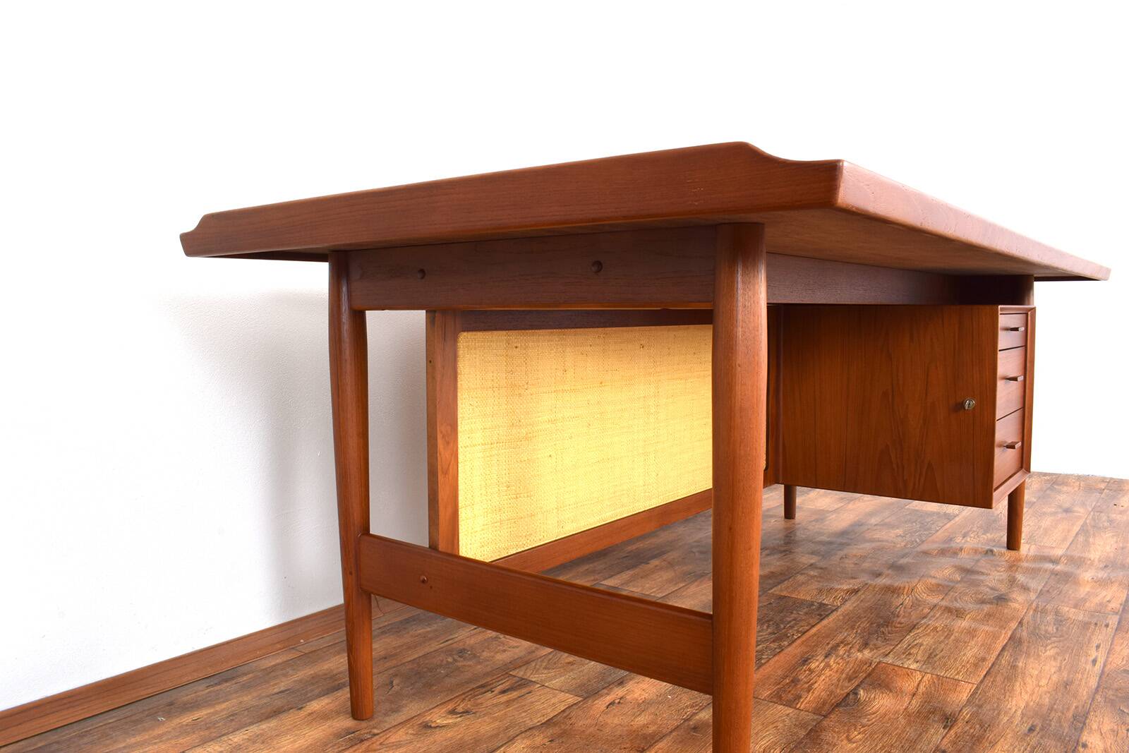 Mid-Century Teak Desk by Arne Vodder for Sibast, 1960s