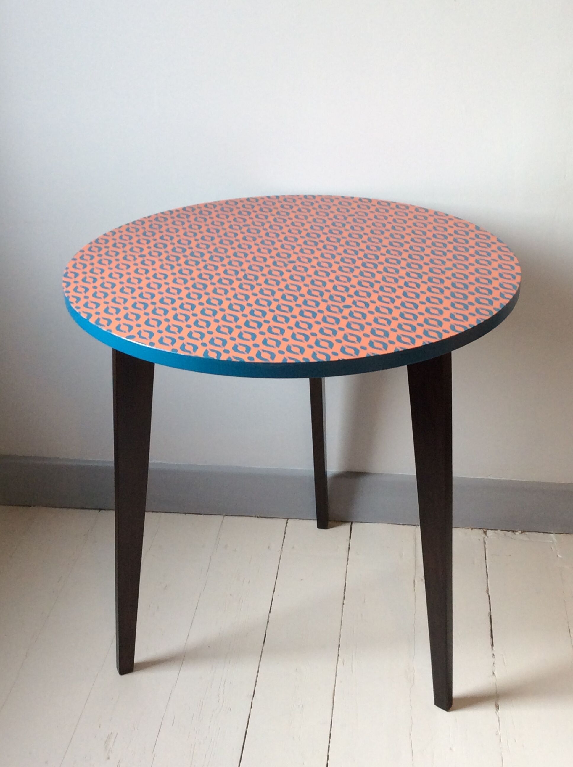 Table ronde vintage
