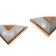 Pair of wall lamps mid century modern french 1970s vintage