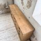 Pine craft cabinet with drawers