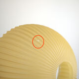 Yellow glass hanging