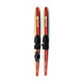 Wooden water skis
