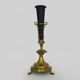 Cornet vase bronze and metal. Napoleon III 19th century.