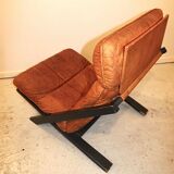 Ueli Berger for De Sede DS80 Lounge Chair, Tanned Leather