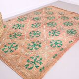 Vintage Moroccan Rug 185 x 290 cm - Old Boujaad Rug - Berber Rug Handmade