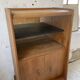 Meuble de rangement secrétaire chêne années 60