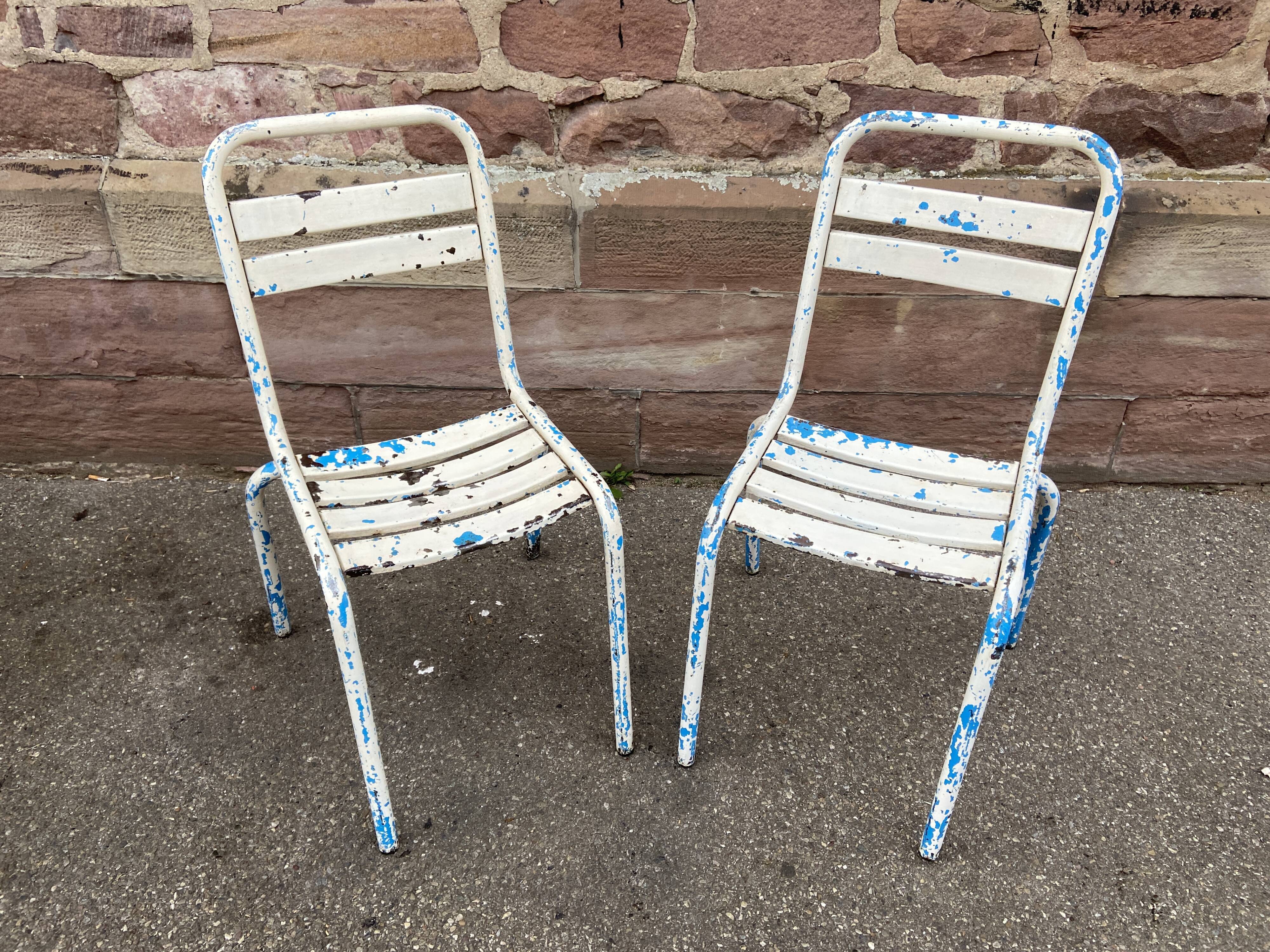 Pair of brewery chairs 1950