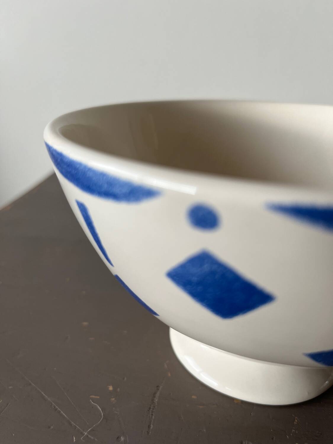 Large earthenware bowl Comptoir de Famille