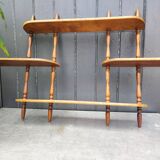 Vintage wooden shelf