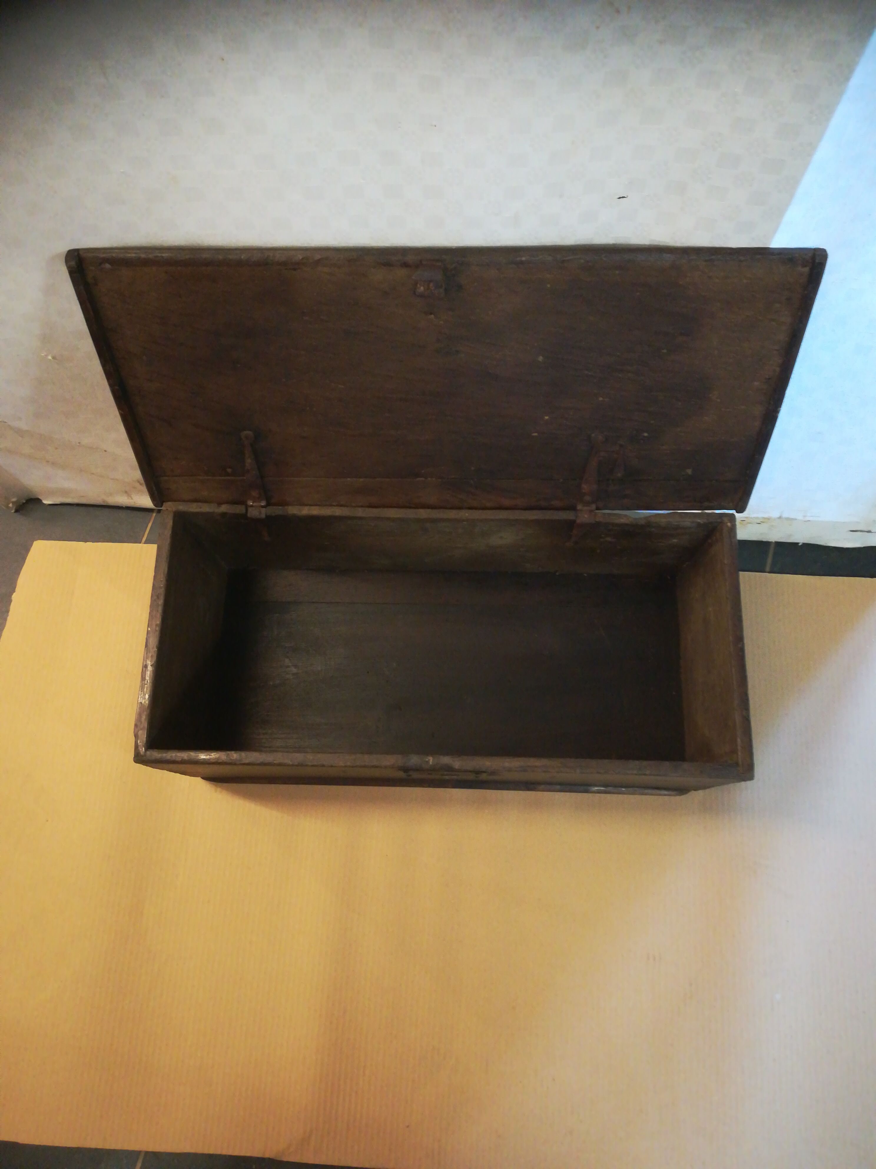 18th small oak model box