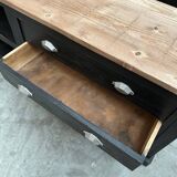 Old craft furniture transformed into a TV cabinet