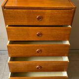60s teak chest of drawers
