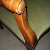 Fauteuil Voltaire en merisier