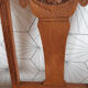 Set of 2 vintage art deco cans chairs.