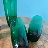 Vintage liquor and lemonade glasses, mid century modern from 1960s for apartment decoration / tablew