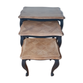 Tables gigogne relookées