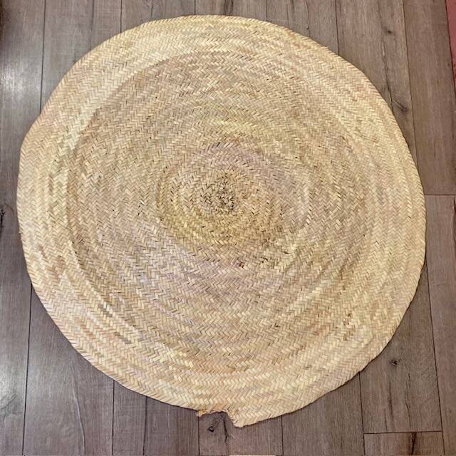 Round Natural Braided Rug
