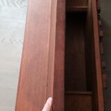 Solid oak bar chest paul evans style