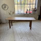 Walnut farmhouse table 2.10m from the 50s