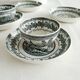 Lot de 6 coupelles et 2 tasses Cappellemans, Jemmapes