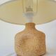 Reconstituted stone bedside lamp