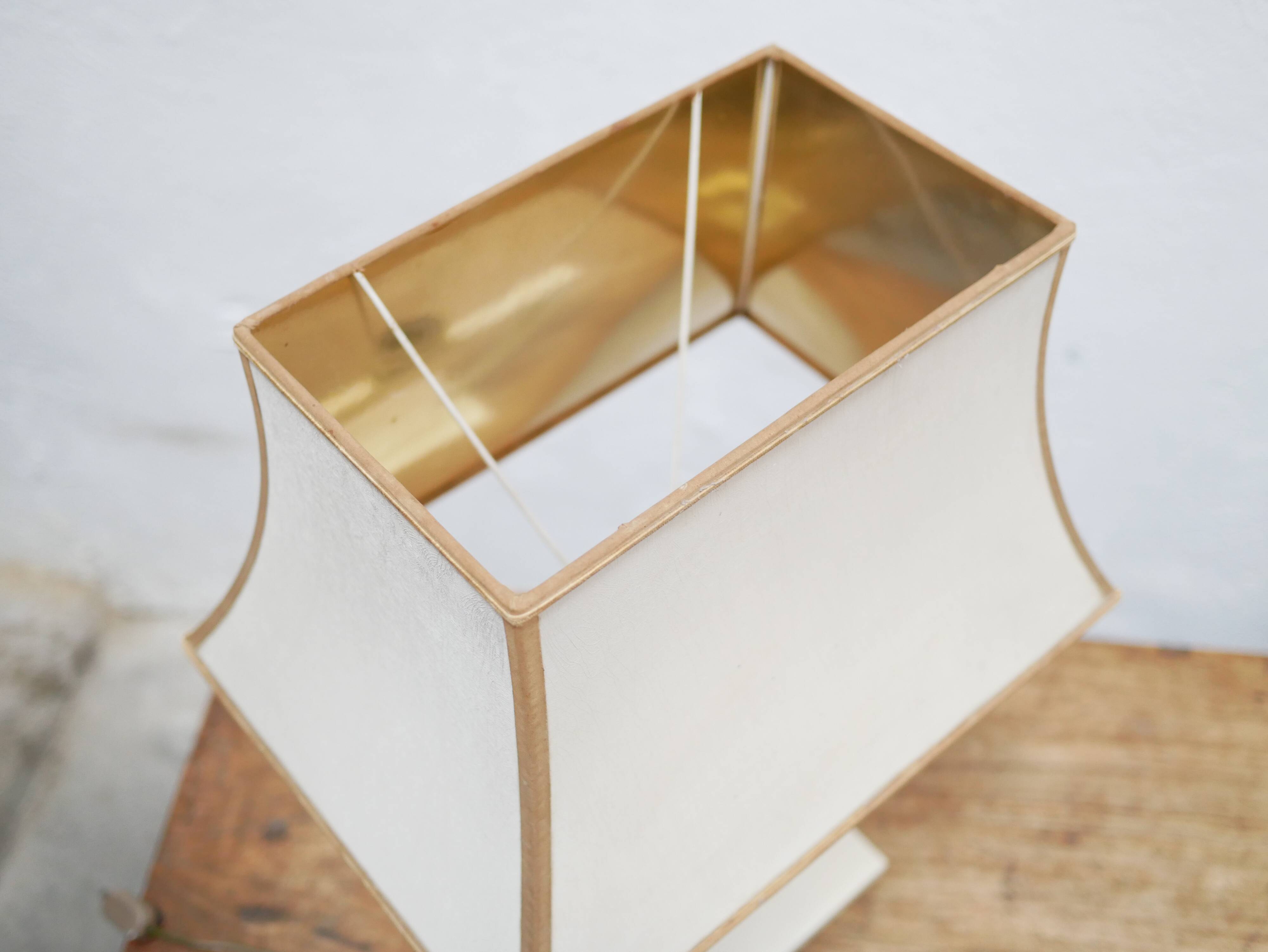 White vintage Phanera lamp