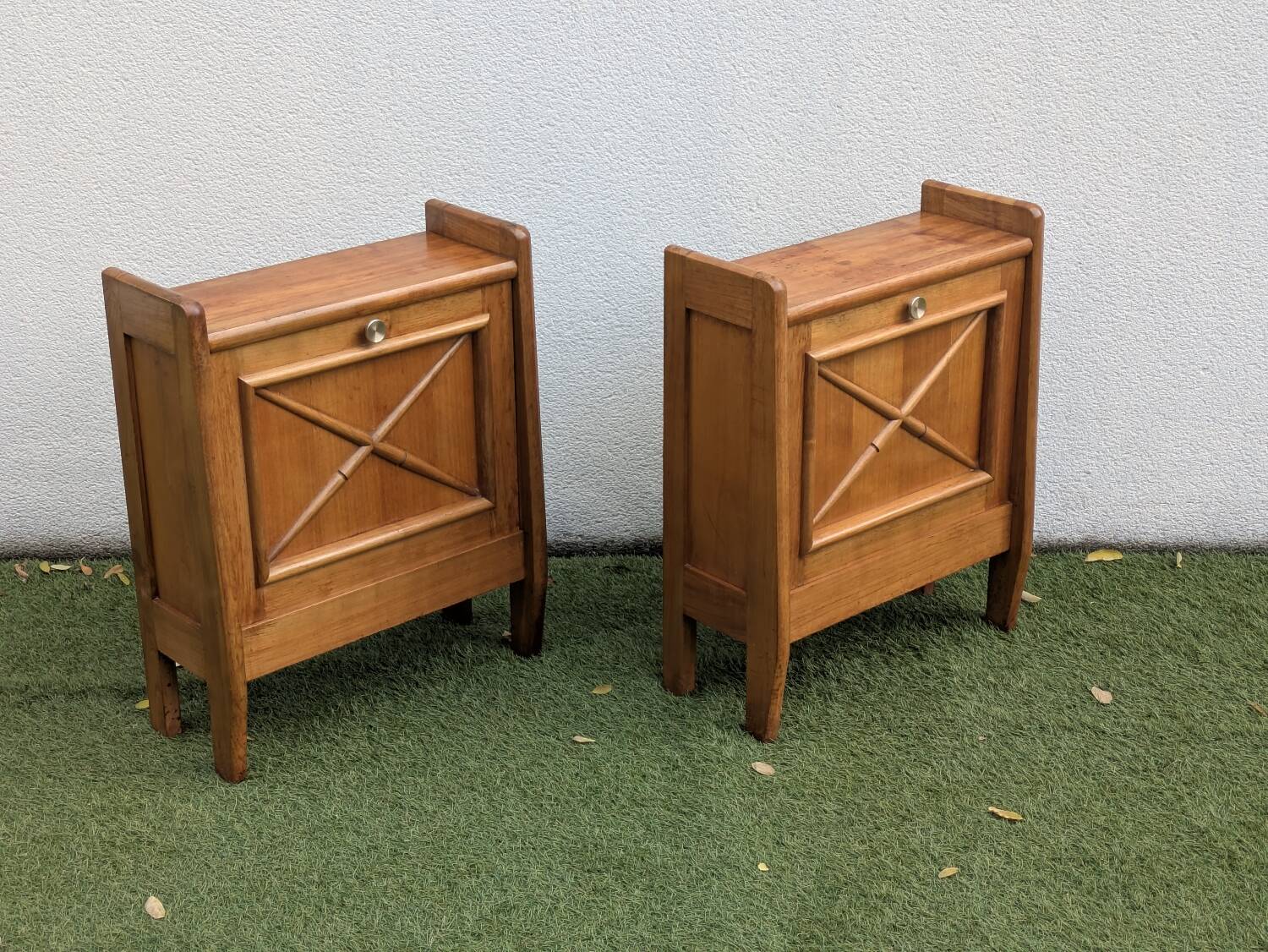 Paire de chevets vintage 1950-1960