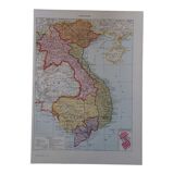 Lithograph on Indochina