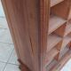 Walnut cabinet stamped BRUN.G.