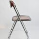 A pair of Modello Depositato folding chairs, Italy, 1970s